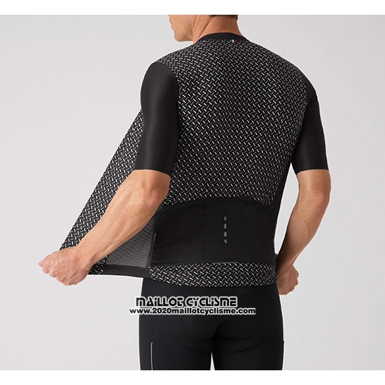 2019 Maillot Ciclismo La Passione Noir Manches Courtes et Cuissard